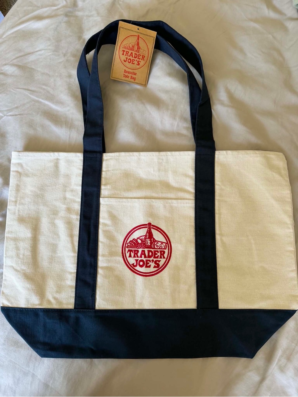 Trader Joe’s Classic Original Canvas Tote Bag